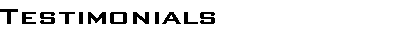 Testimonials